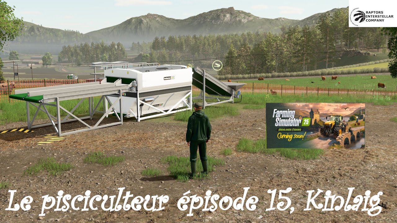 FARMING SIMULATOR 25 Le pisciculteur épisode 15, Highlands Fishing, Kinlaig: Machine à oignons