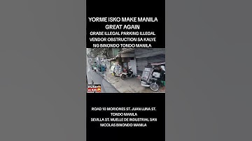 MK🤯/ILLEGAL PARKING ILLEGAL VENDOR OBSTRUCTION BASURA BINONDO TONDO MANILA @IskoMorenoDomagosoVlog