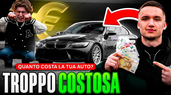 QUANTO COSTA la tua AUTO? “BMW 335i”