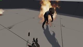 Half-Life: Alyx Molotov & Burning Zombie Test