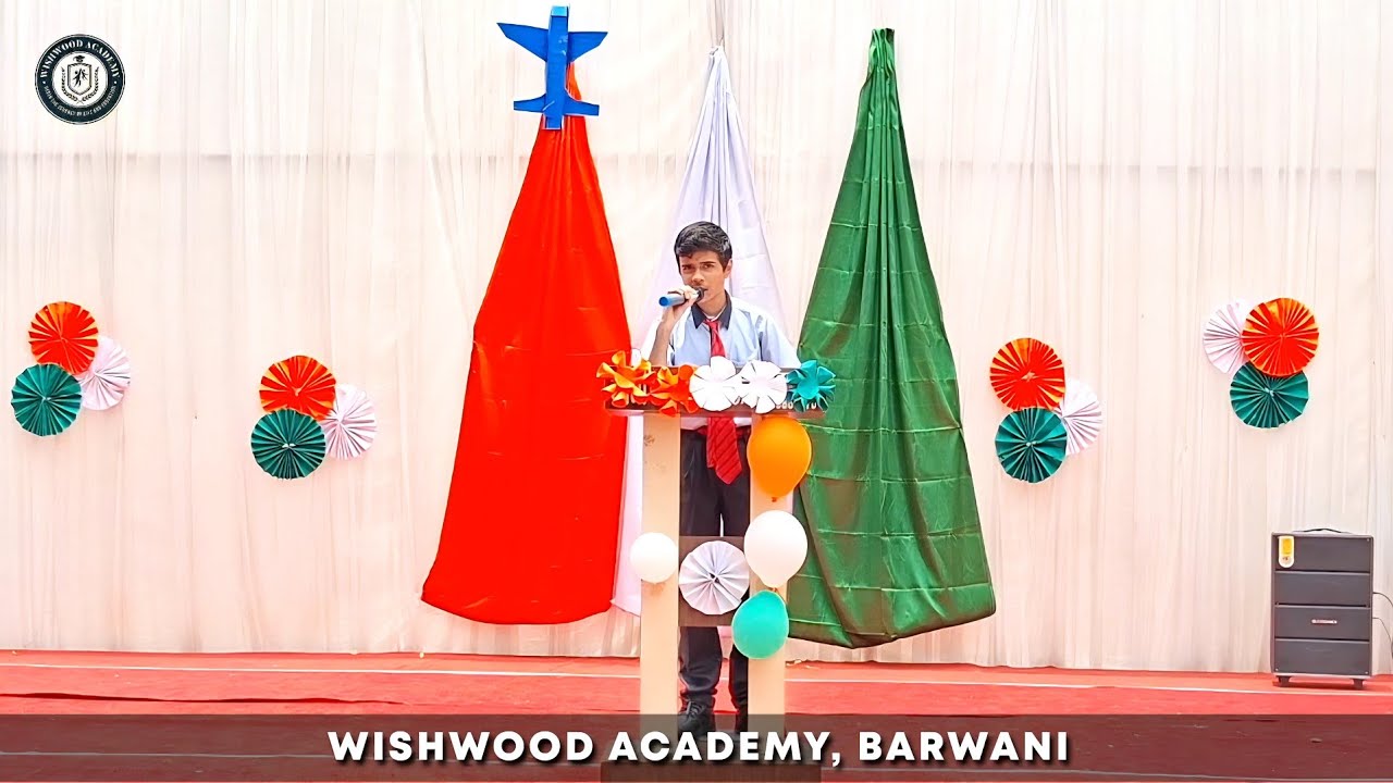 Pravardh Upadhyay's Modi-Styled Speech in Hindi | 79th Independence Day | Narendra Modi | WISHWOOD