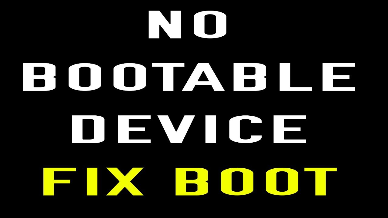 Game is not detected. No Bootable device. Boot failure detected. Samo Fix.