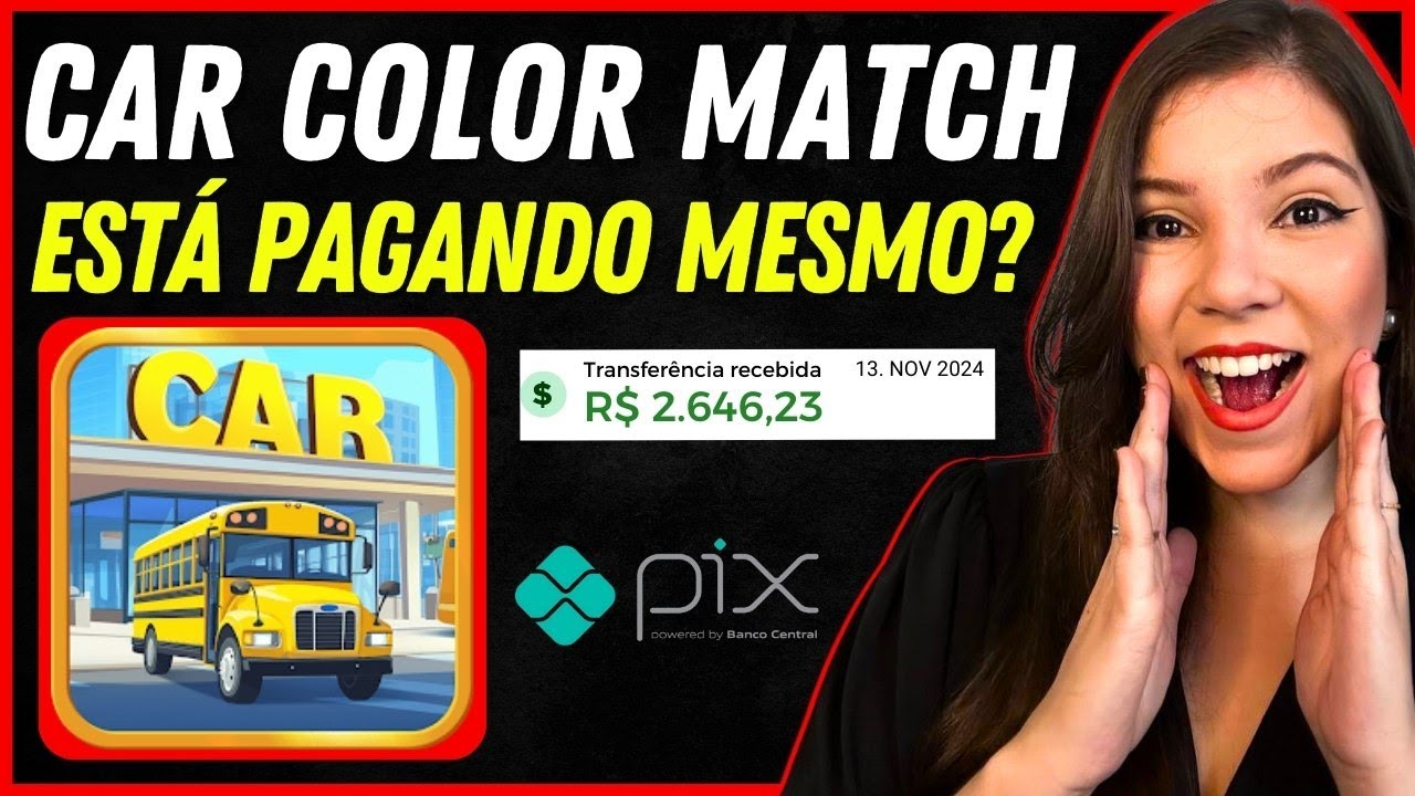 Car Color Match Paga Mesmo? Car Color Match É Confiável? Aplicativo Car ...