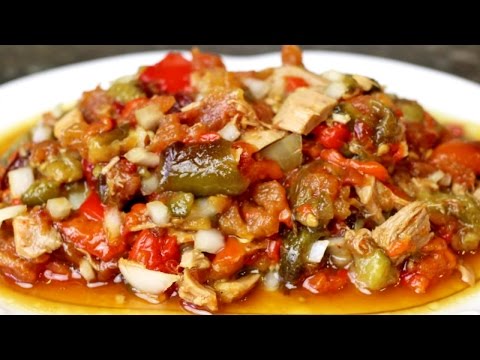Deliciosa ensalada de pimientos asados: receta fácil paso a paso - Video