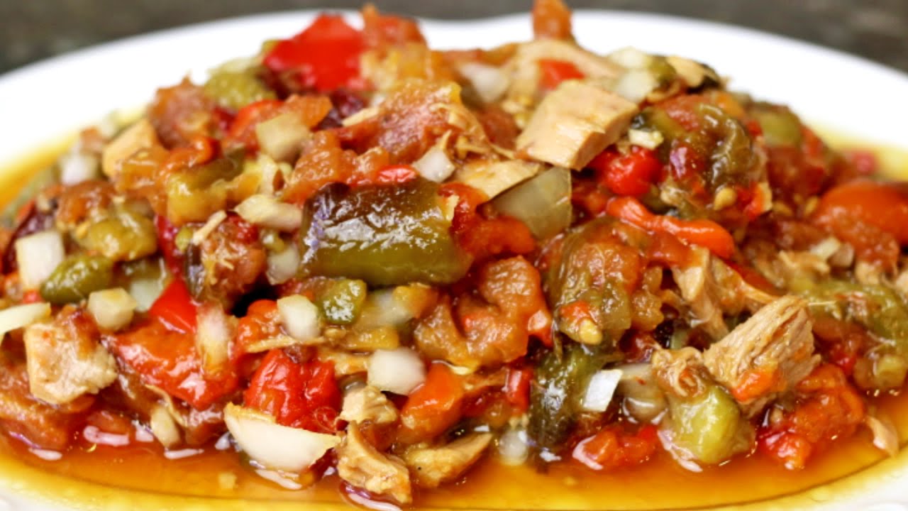 Ensalada de pimientos asados