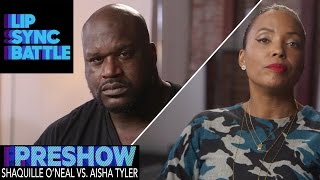 Shaquille O'Neal vs. Aisha Tyler (Preshow) | Lip Sync Battle