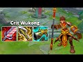 Full crit wukong is so overpowered