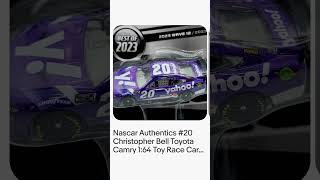 Nascar Authentics #20 Christopher Bell Toyota Camry  1:64 Toy Race Car New