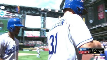 LAD@ARI: Rollins brings Pederson home with sac fly