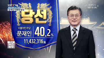 19대 대통령에 문재인 당선