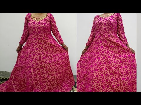 Handkerchief kurti cutting and stitching in malayalam/hanky cut kurti  cutting and stitching - YouTube
