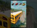 Truck Bus  and Pickup Crashes From Huge Ramp