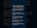 Dating Psychology Tricks That Feel Illegal 😳 #motivation #quotes #english