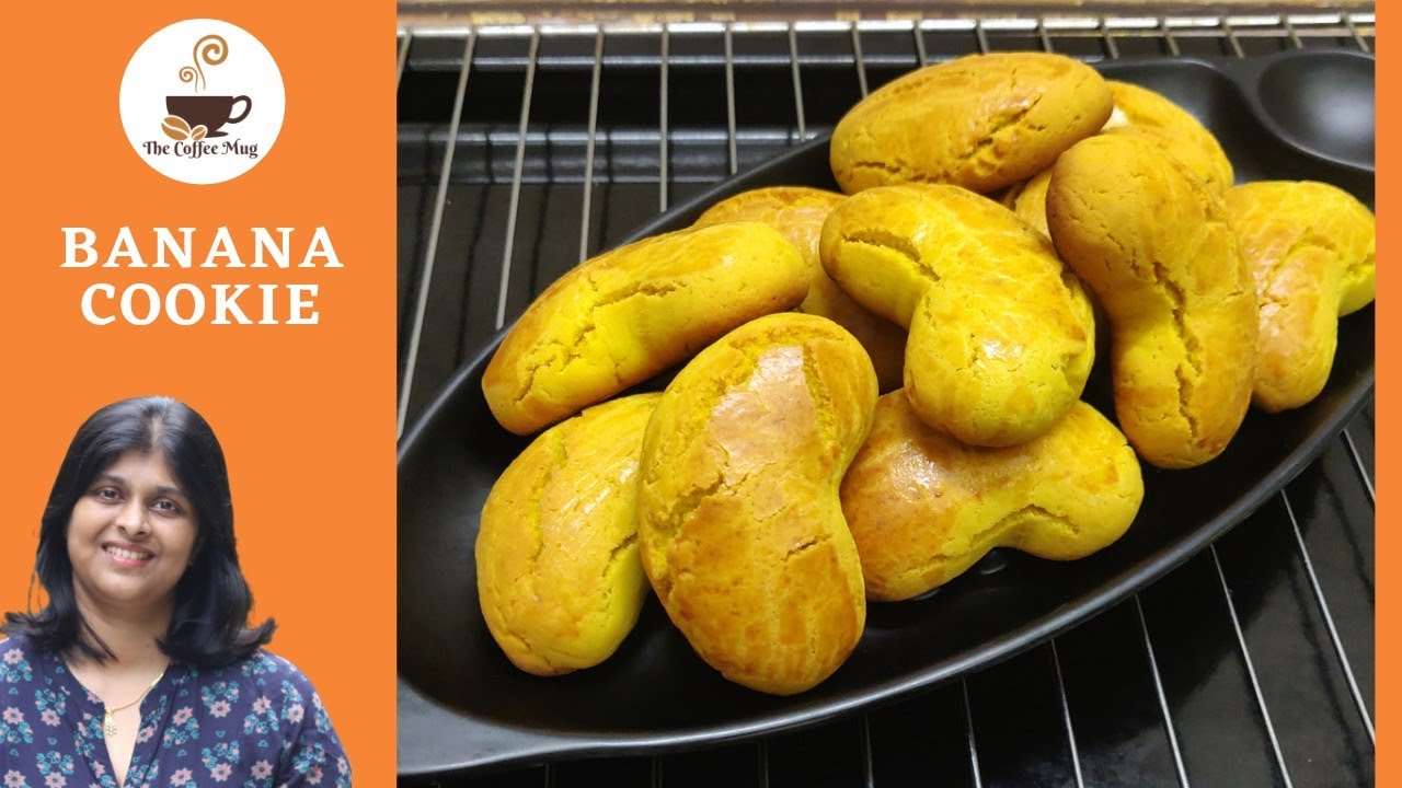 Bakery Style Banana Cookie Recipe | Banana Biscuit | Malayalam Recipe | The Coffee Mug @Miakitchen