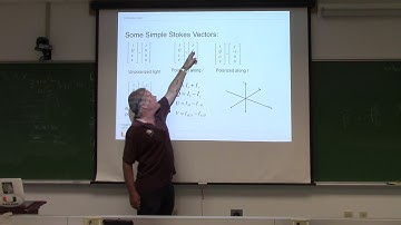 Lecture 15 Basics of polarization (Part 1)