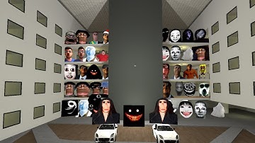 POV MANY MANY NEXTBOTS HAVING FUN IN LIMINAL HOTEL!!  #garrysmod100k   #garrymod