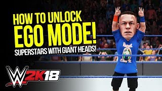 WWE 2K18: How to Unlock EGO Mode! (Tutorial) screenshot 1