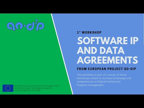 Software IP and Data Agreements - Go-DIP EU Project