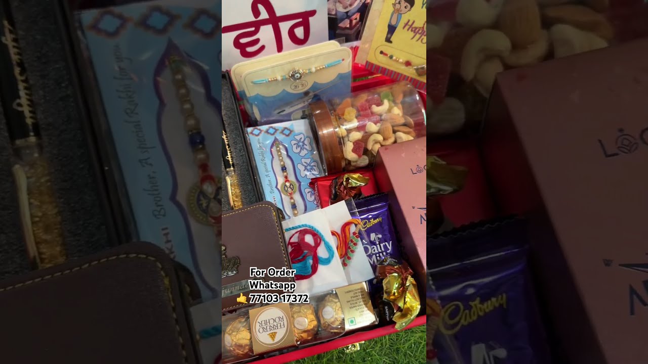 Premium Rakhi Box Hamper Book Now Brosis Love Rakhigifts Rakhispecial Rakhicelebration
