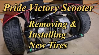 How to put New Tires on a Victory Pride Scooter