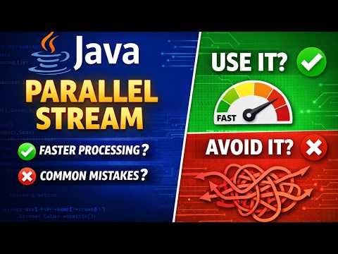 Java Parallel Stream | When NOT to Use Parallel Streams | Performance, Pitfalls & Best Practices