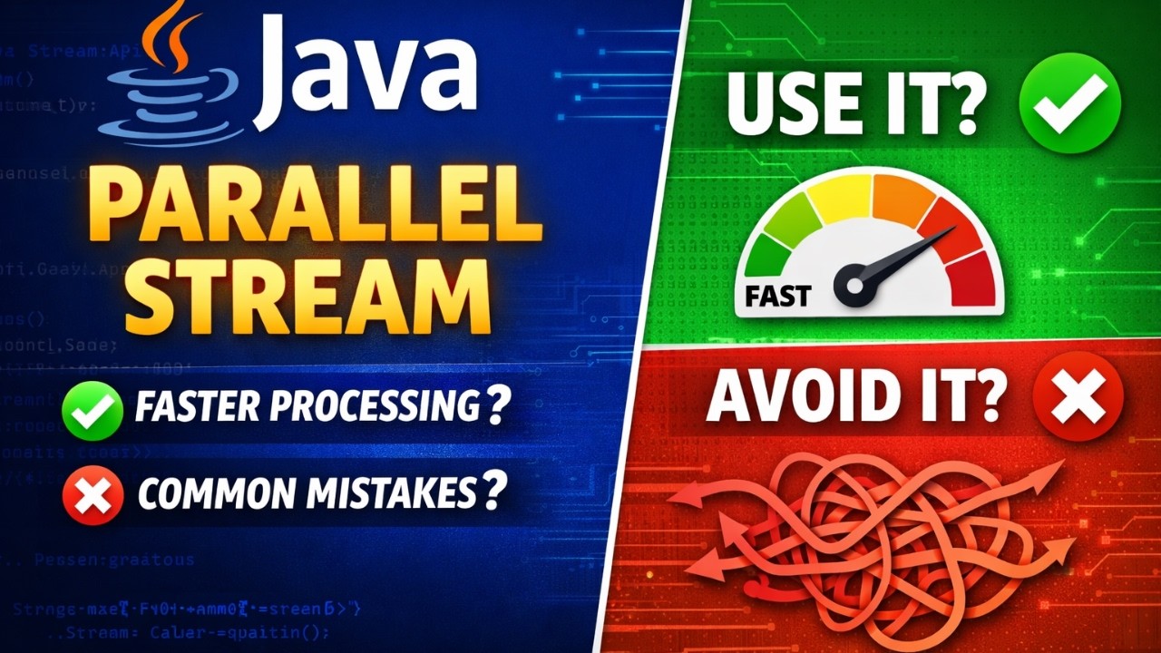 Java Parallel Stream | When NOT to Use Parallel Streams | Performance ...