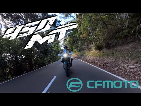 We got our first ride on the CFMOTO 450MT AKA IBEX 450