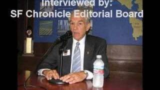pt. 1 Ron Paul Int..SF Chronicle Editorial Board