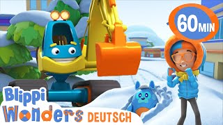 Blippi Deutsch  Schneebagger | Abenteuer und Videos für Kinder