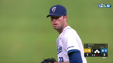 08/28 中信 vs 富邦 五局上，中信兄弟吹起反攻號角，連續安打串連，一舉將比分逆轉
