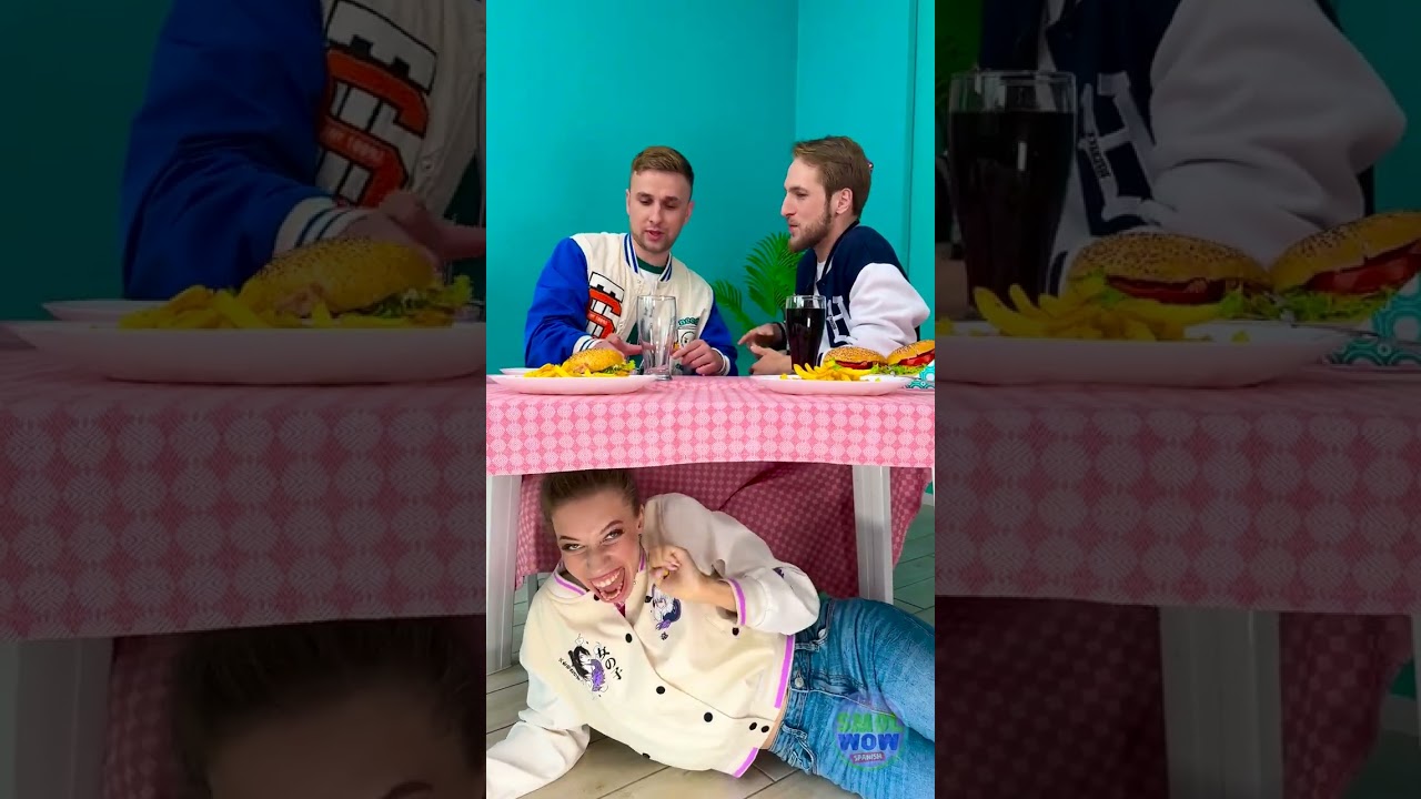 ¡Cuando intentas robar comida y el karma ataca! 😈 