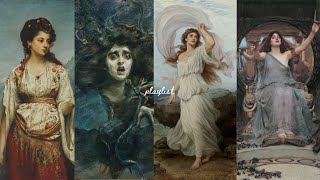 ↠ a greek goddess playlist // medusa, circe, ariadne, psyche &amp; more ❦