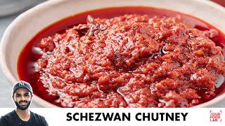 Schezwan Sauce Recipe | Never buy Schezwan Sauce again | बाज़ार जैसी शेजवान चटनी | Chef Sanjyot Keer