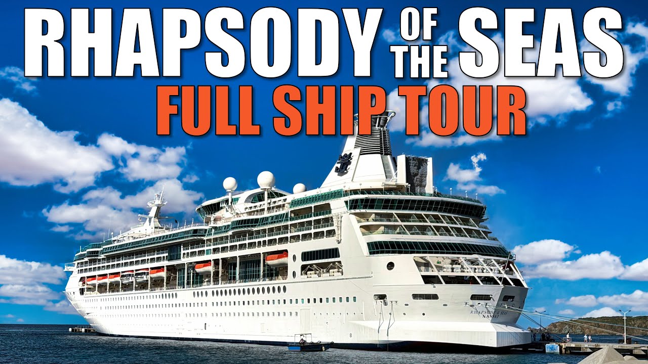 Загляните внутрь Rhapsody of the Seas, прежде чем сесть на борт! Полная экскурсия по кораблю