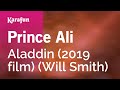 Prince ali  aladdin 2019 film will smith  karaoke version  karafun