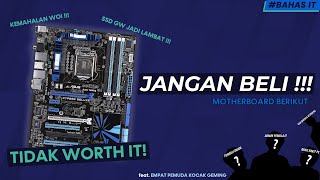 JANGAN BELI MOTHERBOARD / CHIPSET BERIKUT! - Rekomendasi Rakitan PC 2 Jutaan Future Proof | BAHAS IT