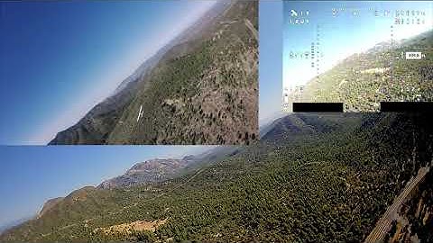 ZOHD Dart XL - FPV Formation and Crash