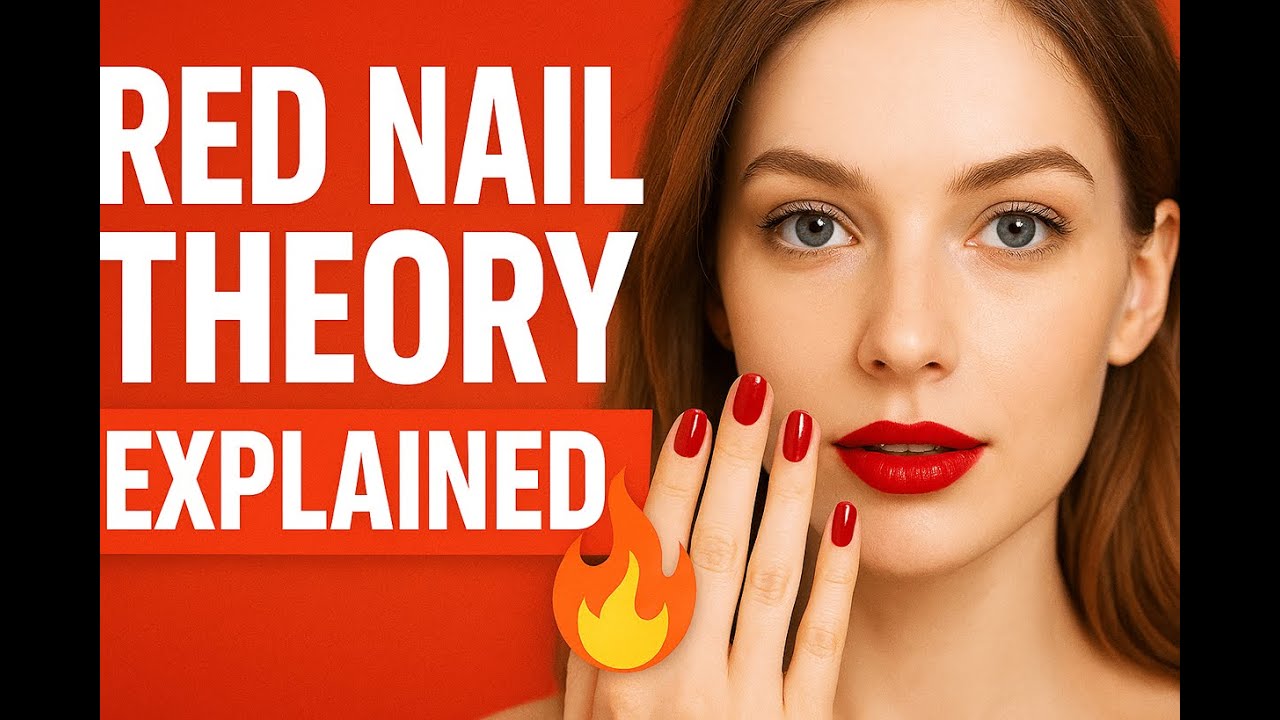 Red Nail Theory: Does It Really Make You More Attractive?