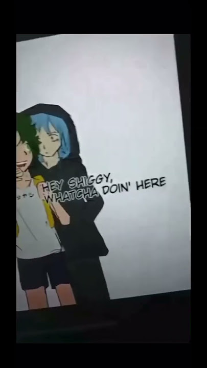 Deku alone in a mall Deku and shigaraki #myheroacademia