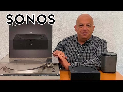 Así se conecta un tornamesa con Sonos Amp.