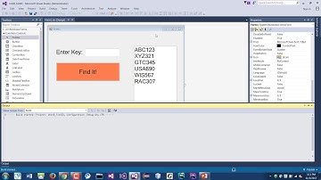 Visual Basic Programming - Search Key In A ListBox