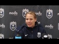 Post-Match Press Conference: Merritt Mathias // Reign FC vs NY Flash - April 12, 2015