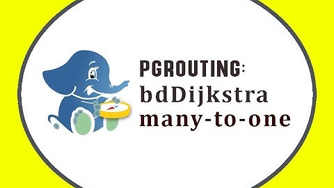 pgRouting: bdDijkstra Many-to-One