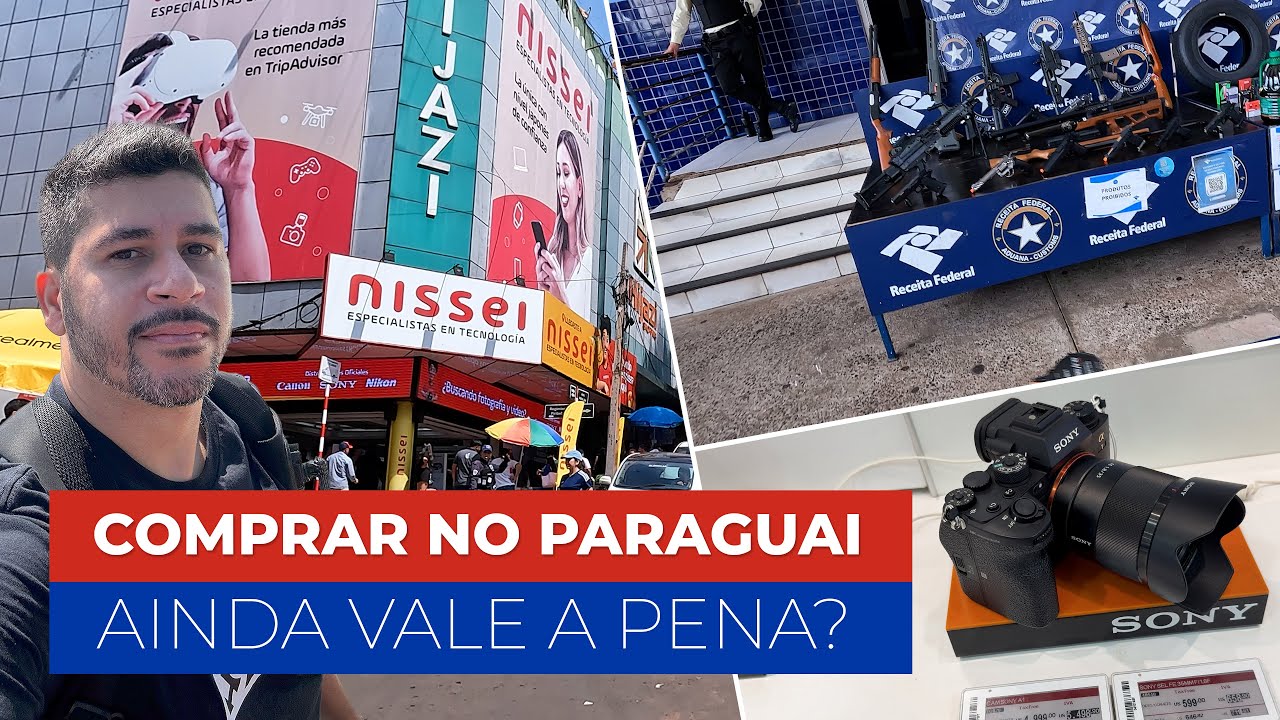 COMPRAS NO PARAGUAI COM PREÇOS EM 2025 | LOJA NISSEI VALE A PENA ?
