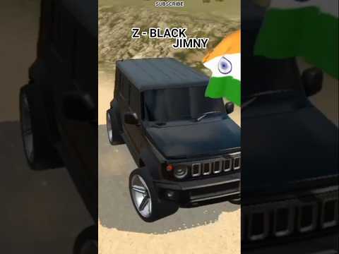 Z - Black Maruti Suzuki Jimny Car In Indian Vehicles Simulator 3d Game ! 🔥 |#viral#shorts#viralvideo