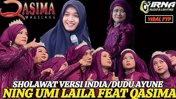 VIRAL LAGU INDIA-Ning Umi Laila Sholawat Terbaru 2025 Feat Qasima Live Kaliputih Batur Banjar