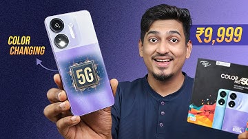 Color Changing Back & 5G++ Smartphone Under 10k 🤩 Itel Color Pro 5G 🔥