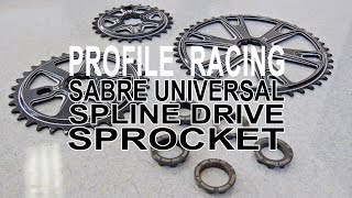 BMX Parts - Profile Racing - Sabre Universal Spline Drive Sprocket