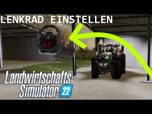 Farming Simulator 22, LENKRADEINSTELLUNGEN, Farming Simulator 22