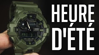 Comment l’heure d’été sur une Montre Casio G-Shock